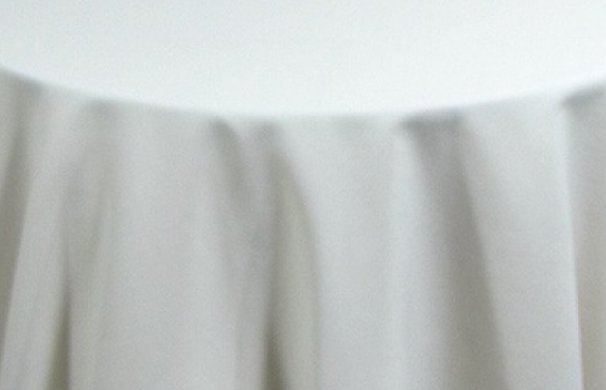 Tablecloth Visa White 132" Round