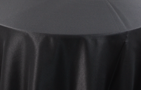 Tablecloth Duchess Black 132" Round