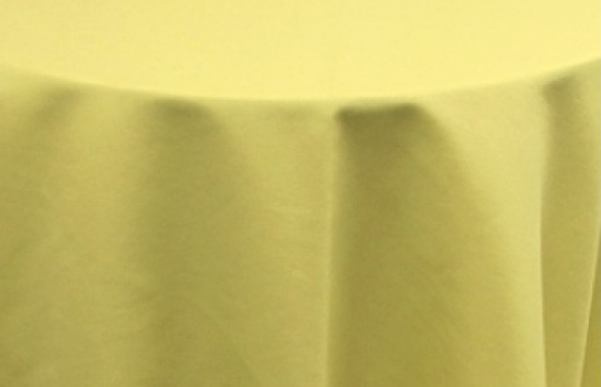 Tablecloth Elite Butter 132" Round