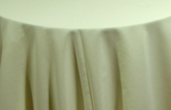 Tablecloth Opera Ivory 132" Round