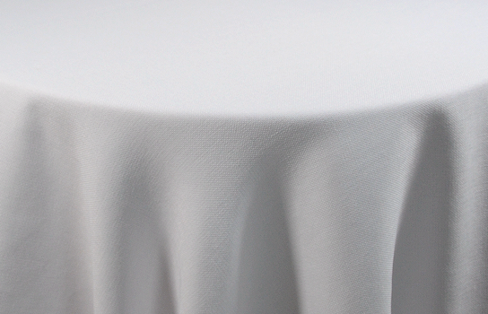 Tablecloth Havana White 132" Round