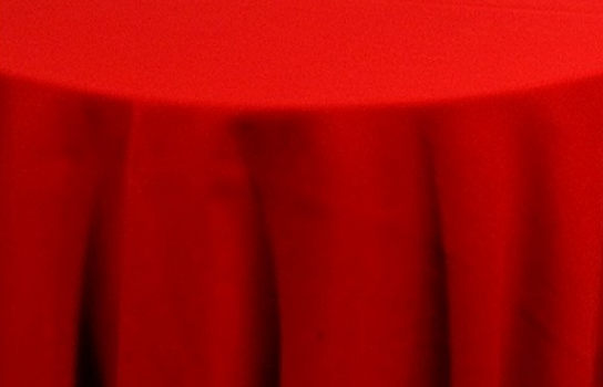 Tablecloth Fire Red 90" Round Tablecloth Fire Red 90" Round