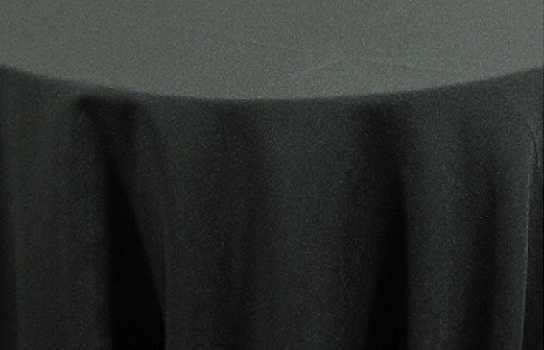 Tablecloth Black Visa 90" Round