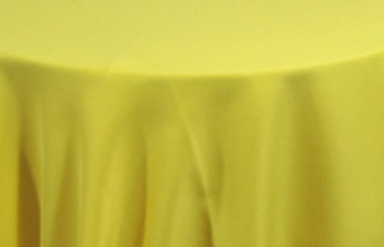 Tablecloth Lemon Yellow Visa 90" Round