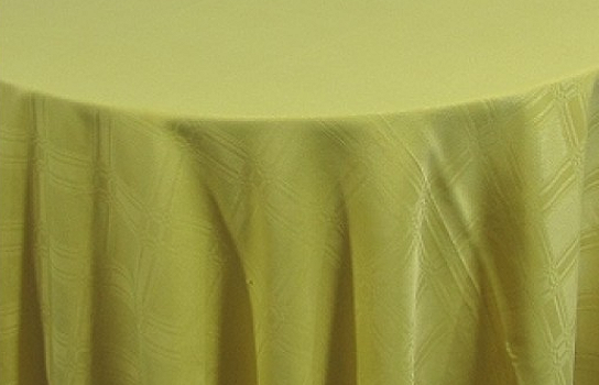 Tablecloth Windom Yellow 90" Round 