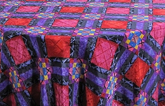 Tablecloth Satin Gemstone 90" Round 