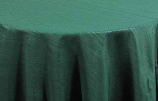 Tablecloth Taffeta Emerald 90" Round Tablecloth Taffeta Emerald 90" Round