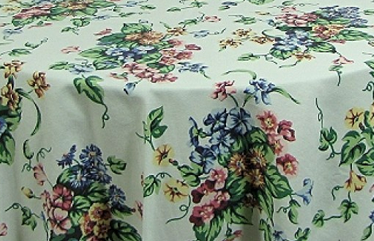 Tablecloth Garden Grove 90" Round Tablecloth Garden Grove 90" Round