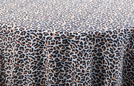 Tablecloth Tiger 90" Round