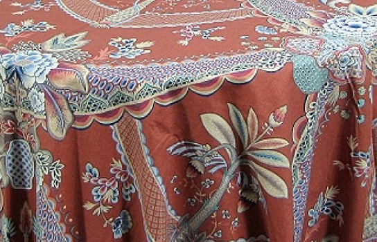 Tablecloth Terracotta 90" Round