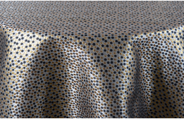 Tablecloth Festival Black Gold 90" Round