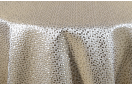 Tablecloth Festival Champagne 90" Round