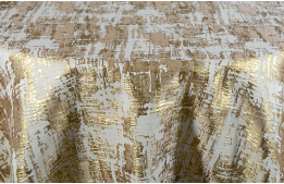 Tablecloth Fusion Gold 90" Round