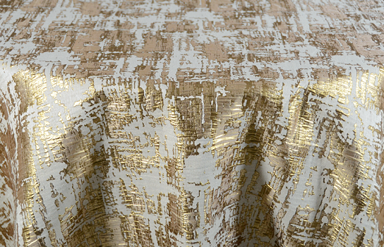 Tablecloth Fusion Gold 90" Round