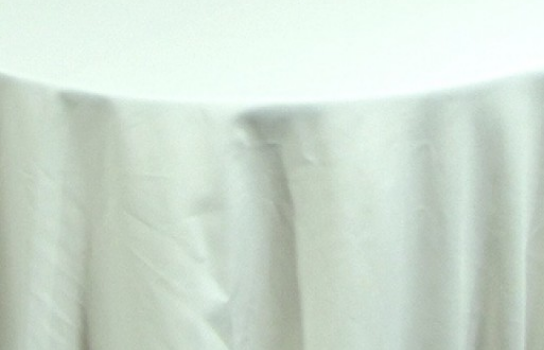 Tablecloth Visa White 100" Round
