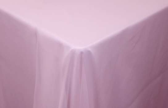 Tablecloth Chiffon Pink 118" Square