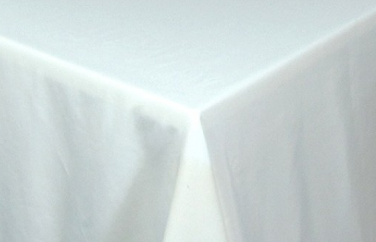 Tablecloth White Visa 54" Square