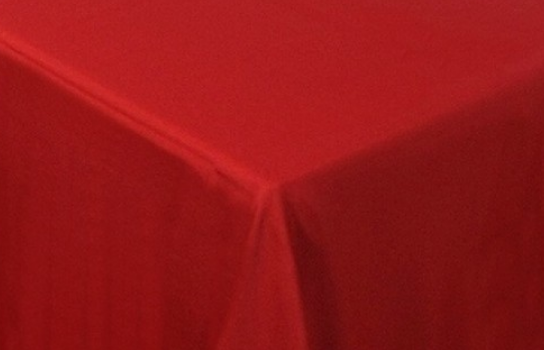 Tablecloth Red Visa 54" Square