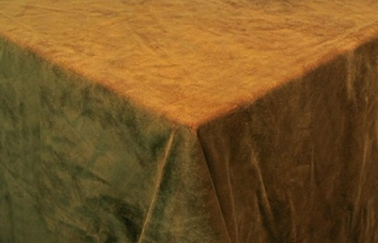Tablecloth Brown Suede 54" Square