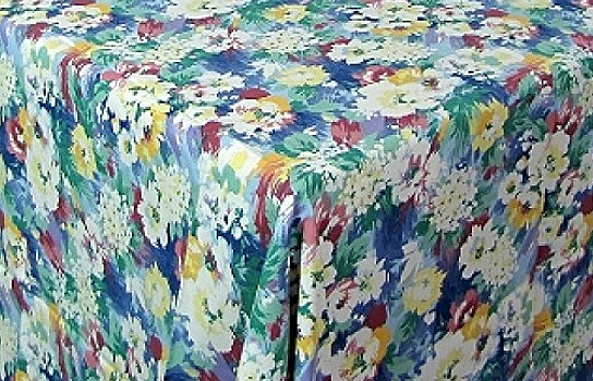 Tablecloth Peoria Floral 54" Square 