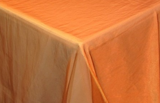 Tablecloth Copper Organza 54" Square 