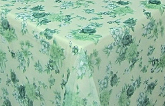 Tablecloth Sweetheart Green 60" Square