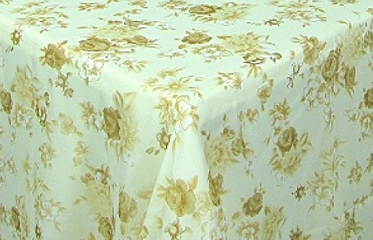 Tablecloth Sweetheart Tan 60" Square