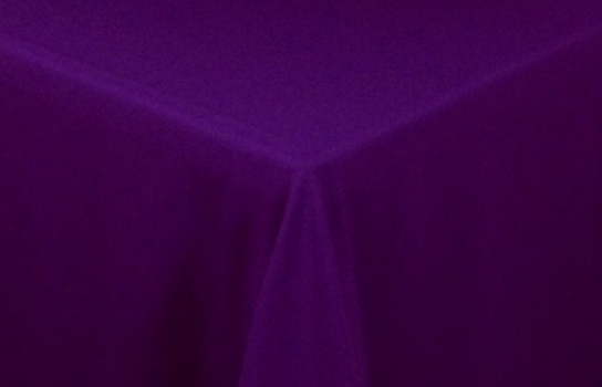 Tablecloth Purple Elite 60" Square 