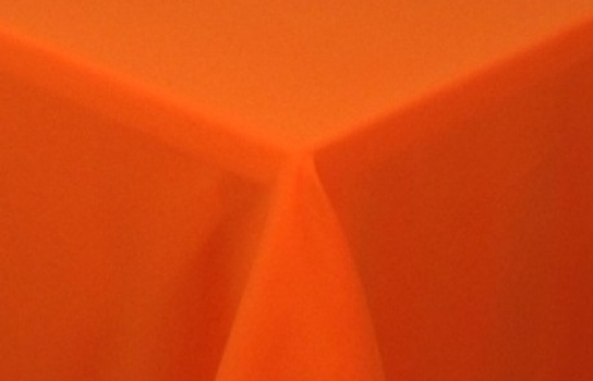 Tablecloth Orange  60" Square  