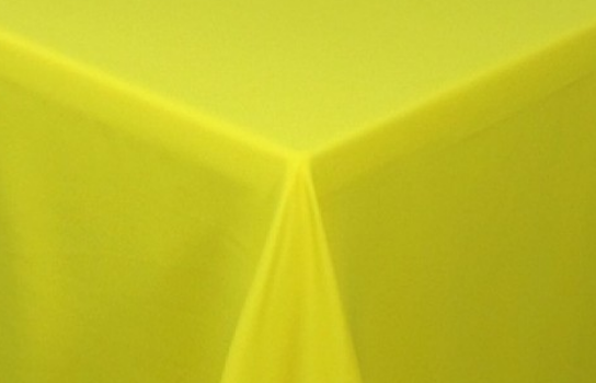 Tablecloth Yellow 60" Square 
