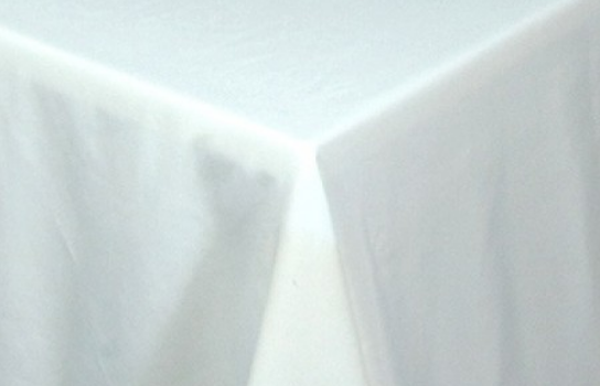 Tablecloth White Visa 72" Square
