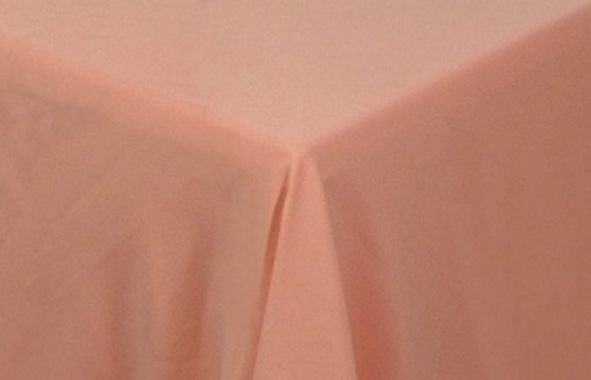 Tablecloth Peach Visa 72" Square