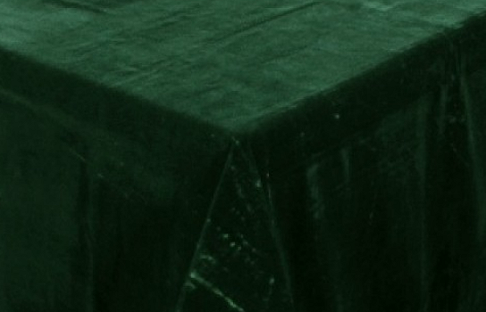 Tablecloth Green Velvet 72" Square 