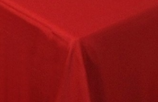 Tablecloth Red Jps 72" Square