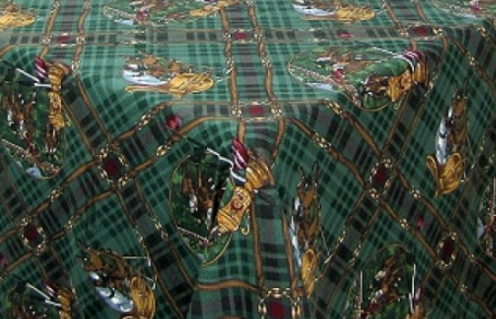 Tablecloth Polo Green 78" x 78" Square