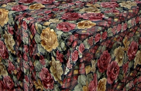 Tablecloth Lattice Garden 78" x 78" Square