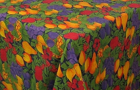 Tablecloth Fruit Delight 80" Square