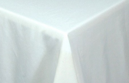 Tablecloth Visa White 80" Square 