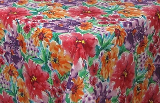 Tablecloth Passion Hot Pink 90" Square 