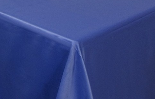 Tablecloth Peau de Soie Tiffany Blue 90" Square