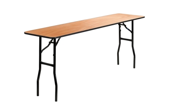 Table Rectangle 6' x 18" x 29'' High