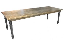Pine Wood Harvest Table 98" x 39"