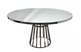 Table Elegance Mirror Top 60" Round