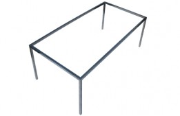Table Soho Chrome Frame 72" x 34"