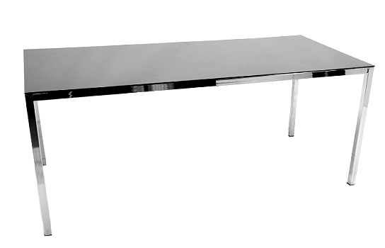 Soho Acrylic Table Top Black 72" x 34"