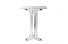 Crystal Acrylic Cruiser Table Base 42"