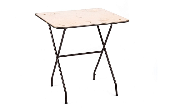 Wood Table Square with Folding Legs 30" x 30"