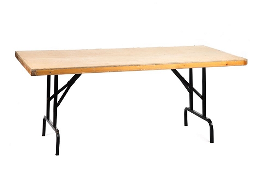 Wood Table Rectangle 6' x 36"