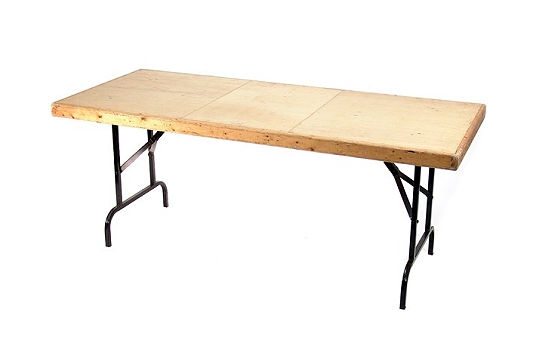 Wood Table Rectangle 8' x 30" x 36"