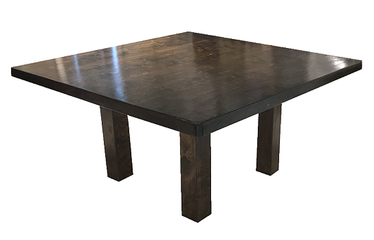 Presidential 60" x 60" Square Wood Table